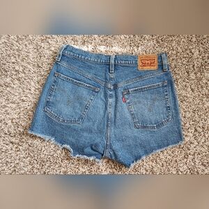 Levi's 501 Women's Blue Denim Shorts